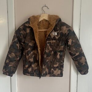 Reversible The North Face Kids Camo Puffer